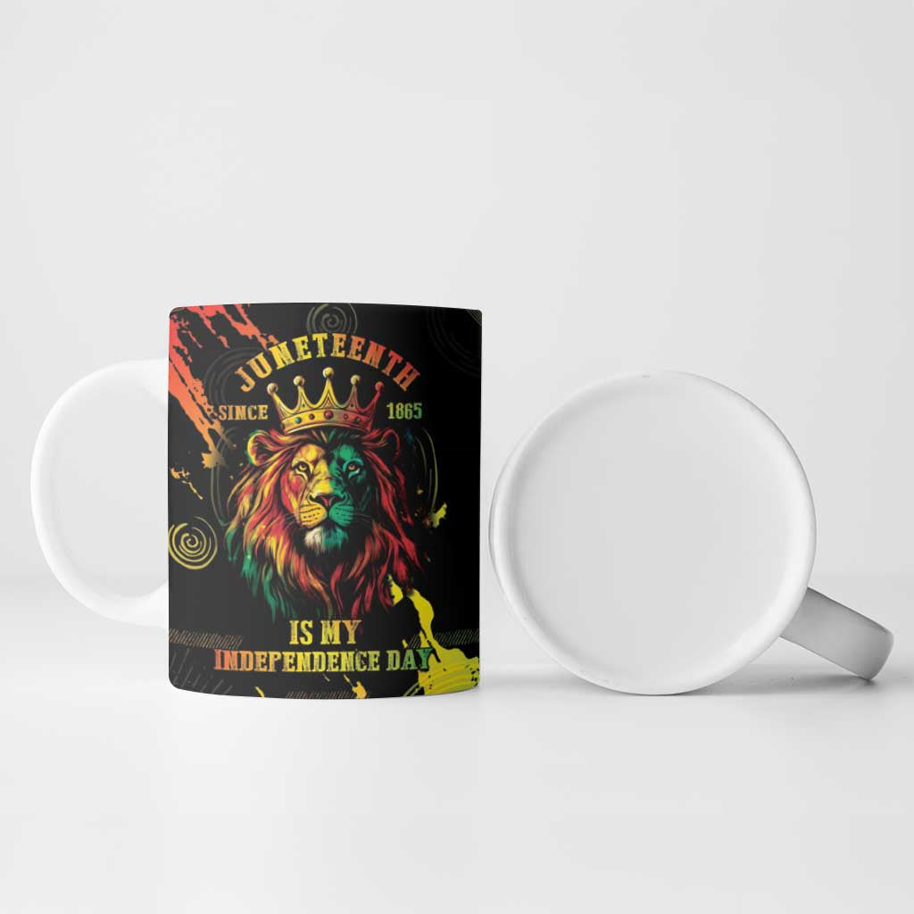 Juneteenth Is My Independence Day Ceramic Mug
