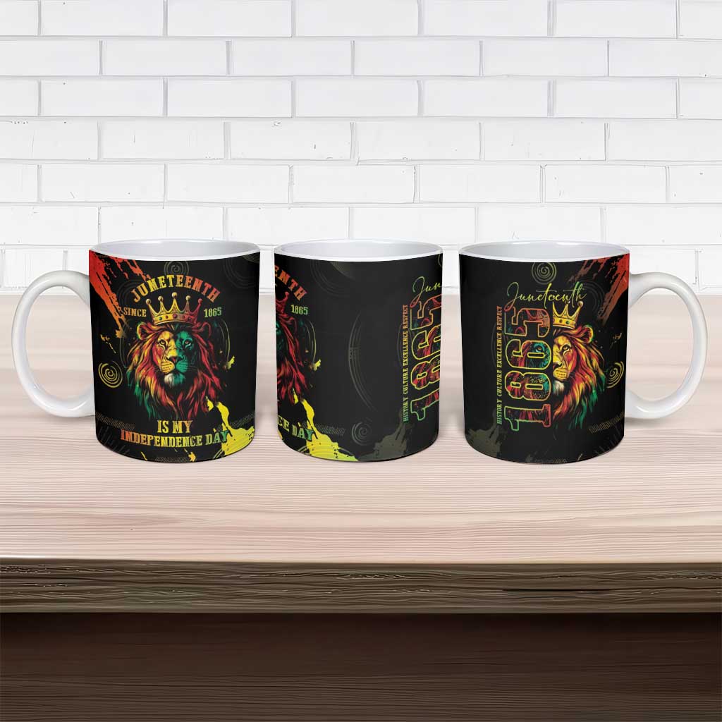 Juneteenth Is My Independence Day Ceramic Mug