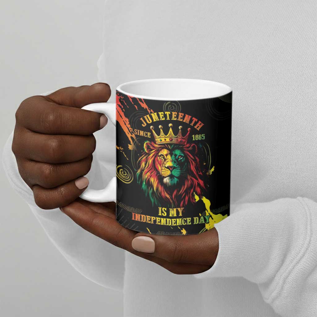 Juneteenth Is My Independence Day Ceramic Mug