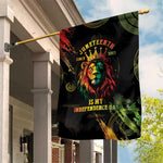 Juneteenth Is My Independence Day Garden Flag