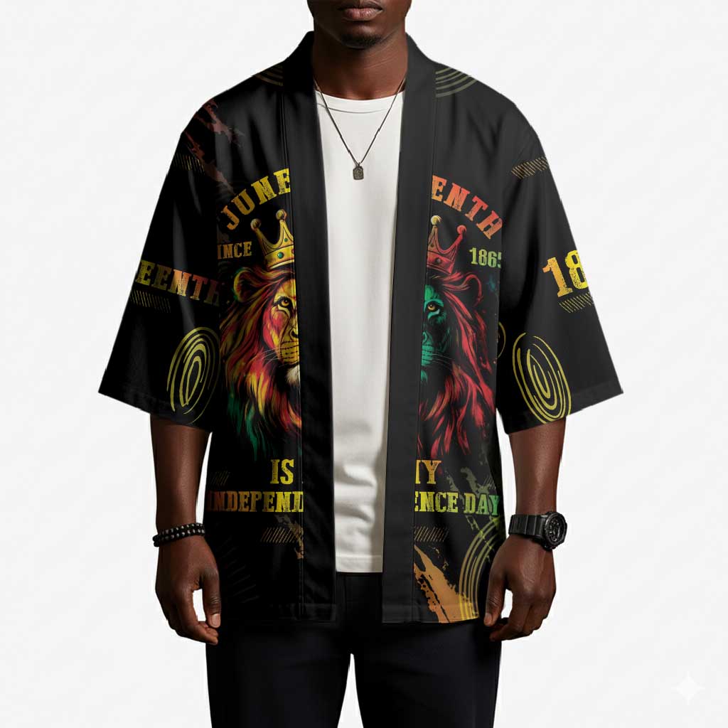 Juneteenth Is My Independence Day Kimono
