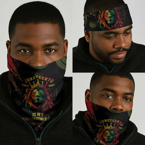 Juneteenth Is My Independence Day Neck Gaiter LT05