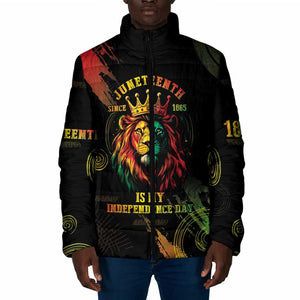 Juneteenth Is My Independence Day Padded Jacket