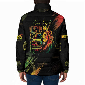 Juneteenth Is My Independence Day Padded Jacket