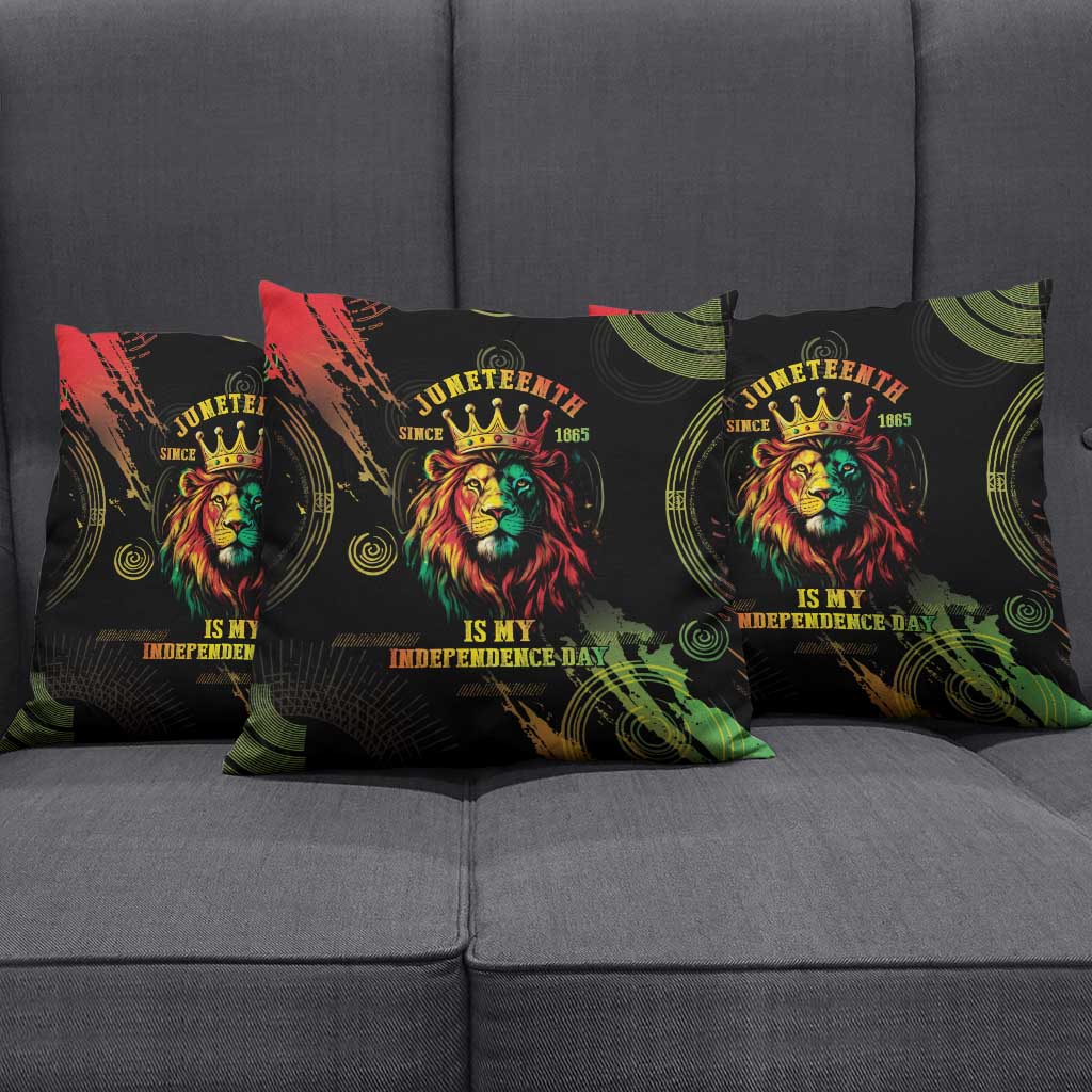 Juneteenth Is My Independence Day Pillow Cover