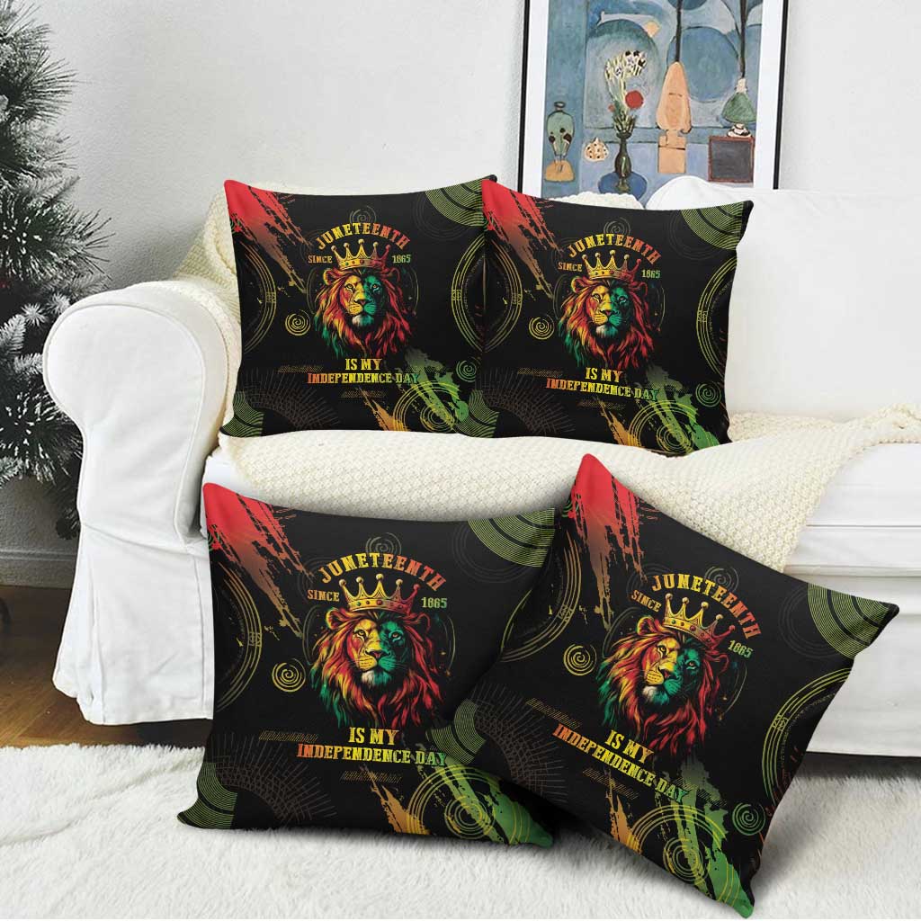 Juneteenth Is My Independence Day Pillow Cover