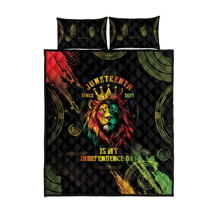 Juneteenth Is My Independence Day Quilt Bed Set
