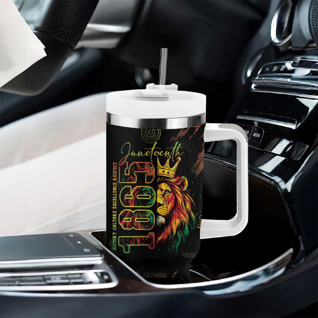 Juneteenth Is My Independence Day Tumbler With Handle