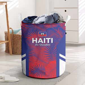 Les Grenadiers Haiti Football Laundry Basket Tropical Vibes - African Pride