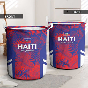 Les Grenadiers Haiti Football Laundry Basket Tropical Vibes - African Pride