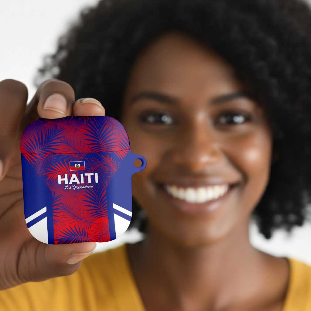 Les Grenadiers Haiti Football AirPods Case Tropical Vibes