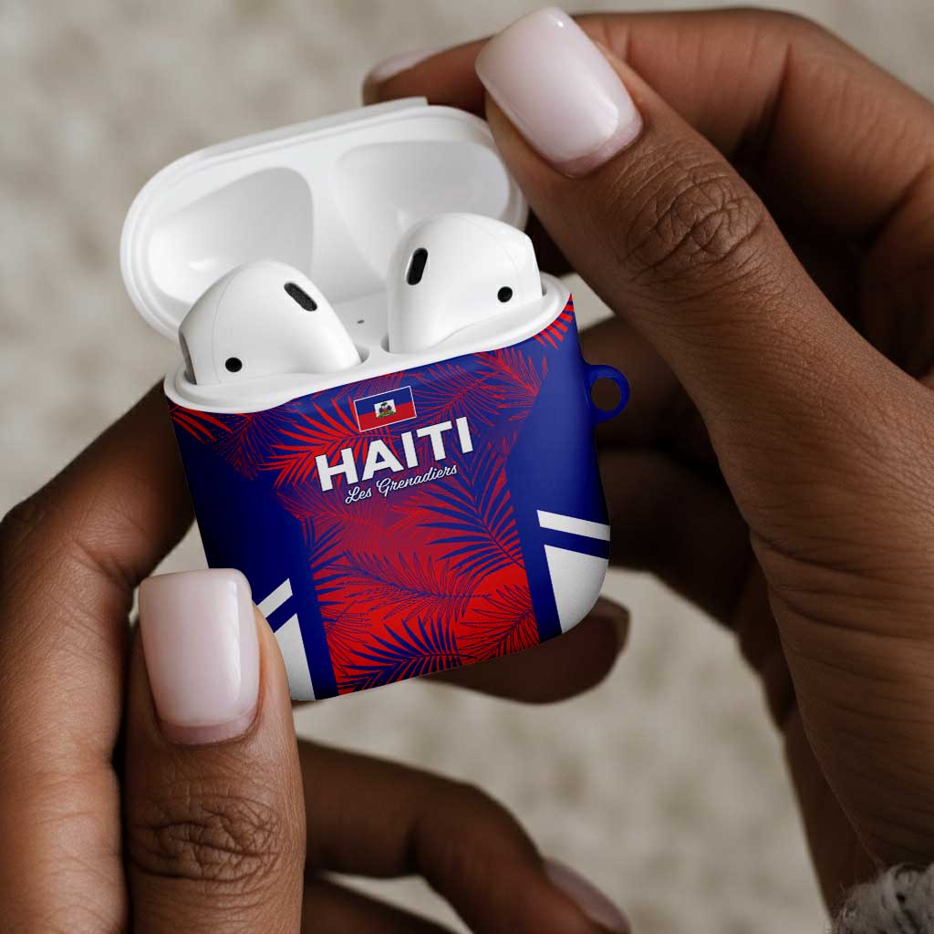 Les Grenadiers Haiti Football AirPods Case Tropical Vibes