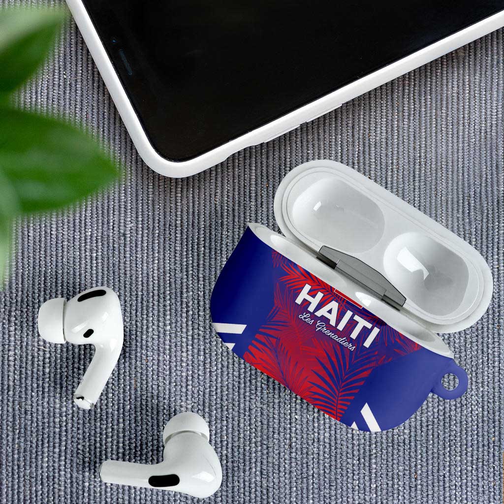 Les Grenadiers Haiti Football AirPods Case Tropical Vibes