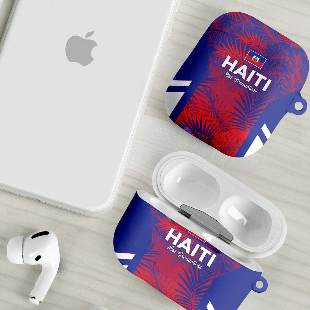 Les Grenadiers Haiti Football AirPods Case Tropical Vibes