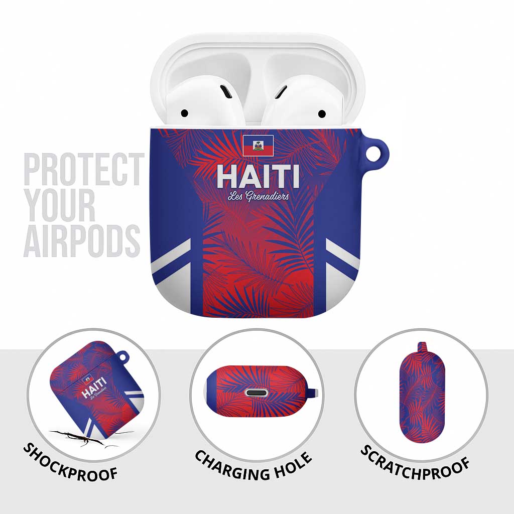 Les Grenadiers Haiti Football AirPods Case Tropical Vibes