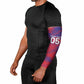 Custom Les Grenadiers Haiti Football Arm Sleeves Tropical Vibes