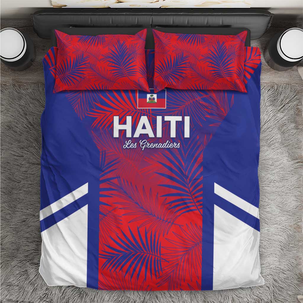 Les Grenadiers Haiti Football Bedding Set Tropical Vibes - African Pride