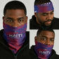 Les Grenadiers Haiti Football Neck Gaiter Tropical Vibes - African Pride