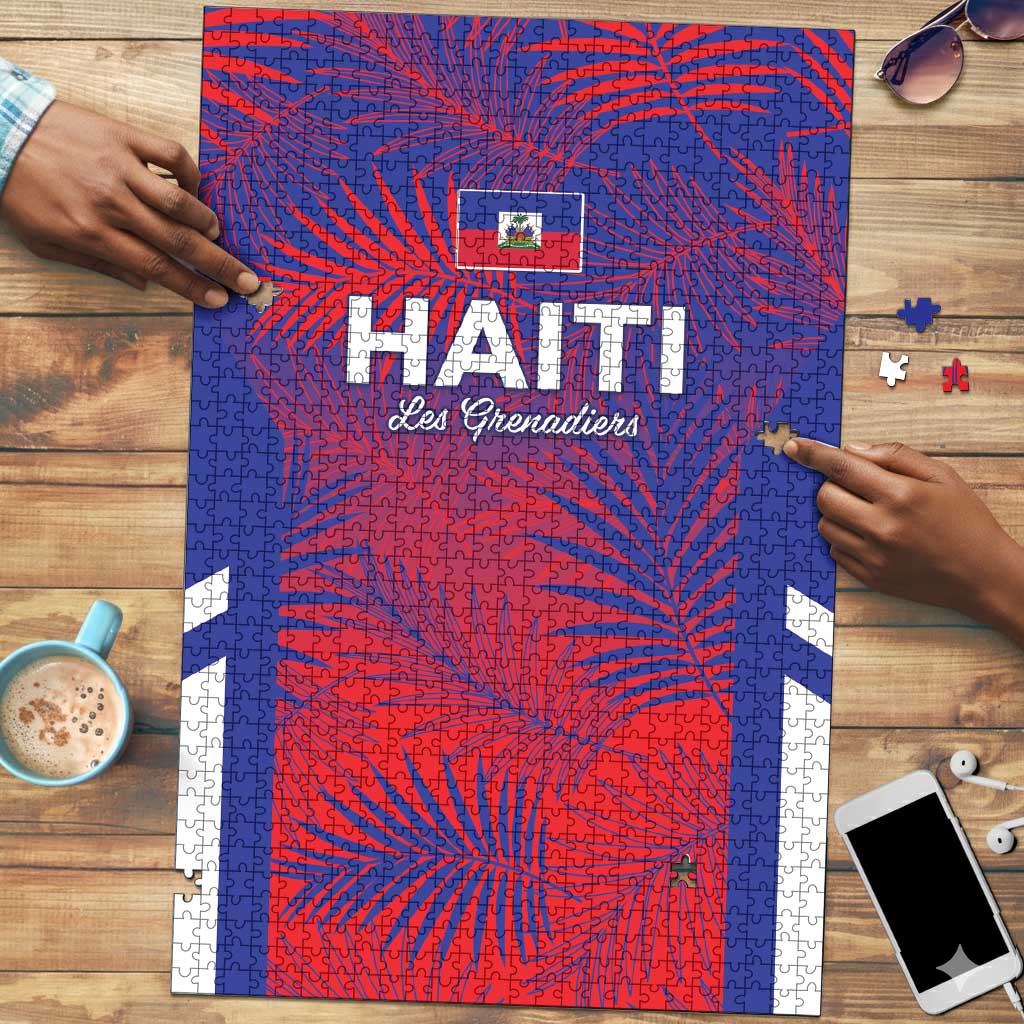 Les Grenadiers Haiti Football Puzzle Tropical Vibes