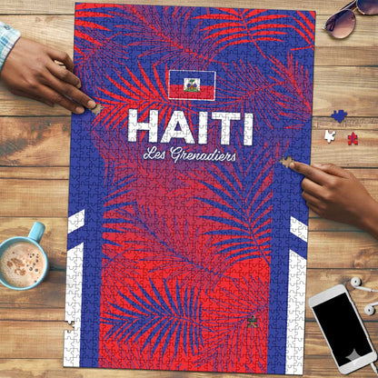 Les Grenadiers Haiti Football Puzzle Tropical Vibes