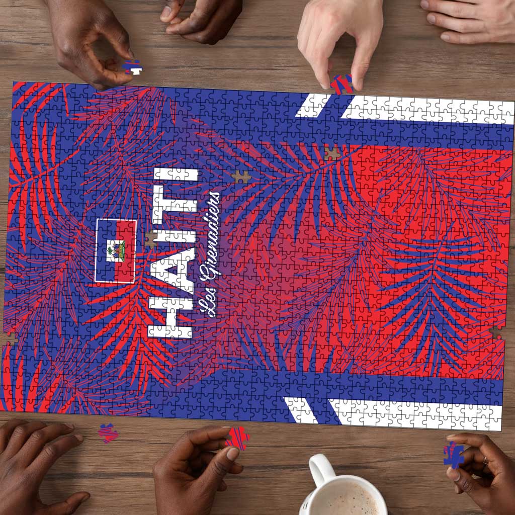 Les Grenadiers Haiti Football Puzzle Tropical Vibes