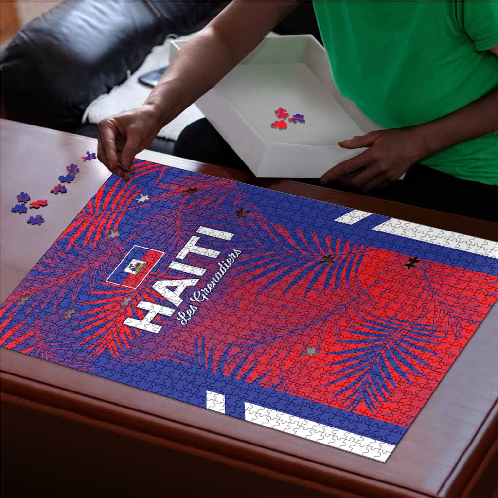 Les Grenadiers Haiti Football Puzzle Tropical Vibes