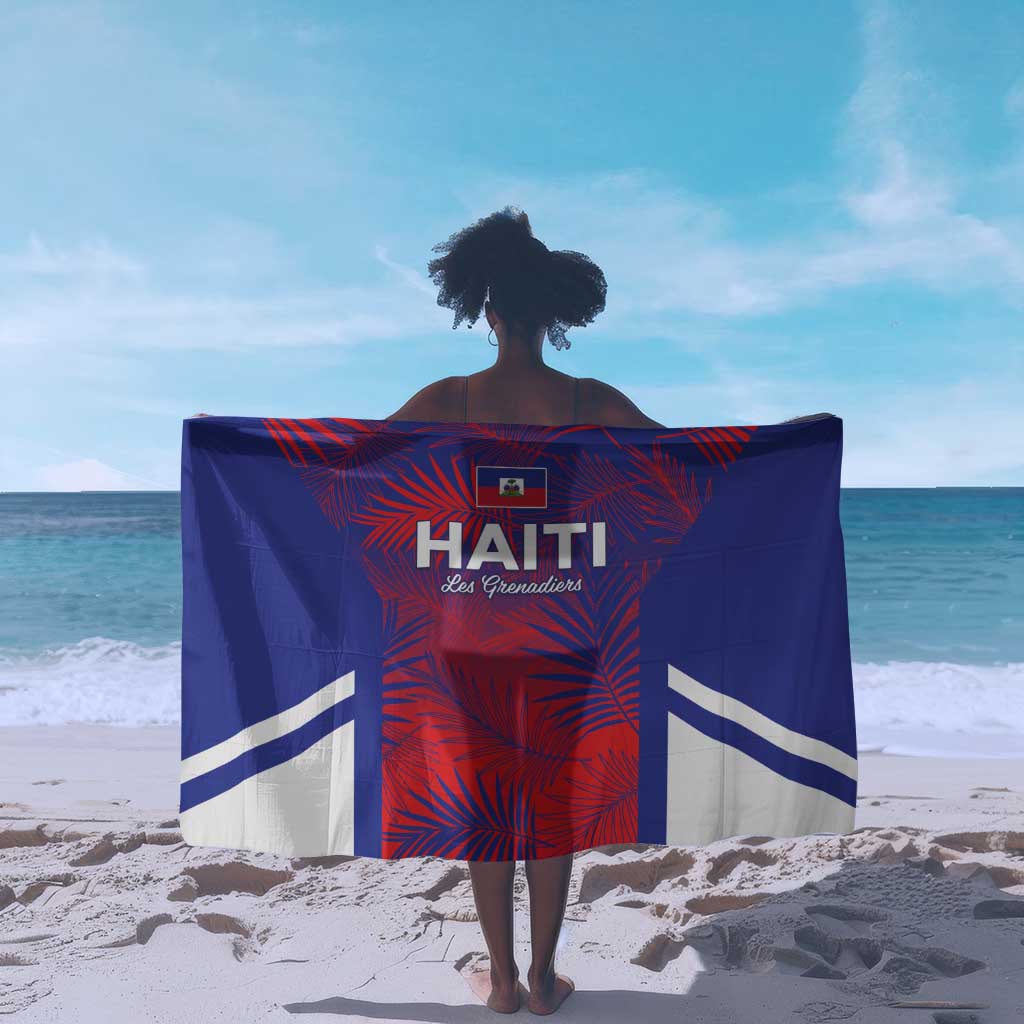 Les Grenadiers Haiti Football Sarong Tropical Vibes - African Pride