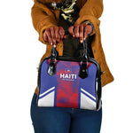 Les Grenadiers Haiti Football Shoulder Handbag Tropical Vibes - African Pride