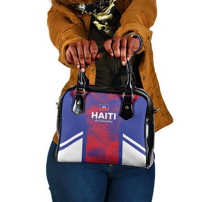 Les Grenadiers Haiti Football Shoulder Handbag Tropical Vibes - African Pride
