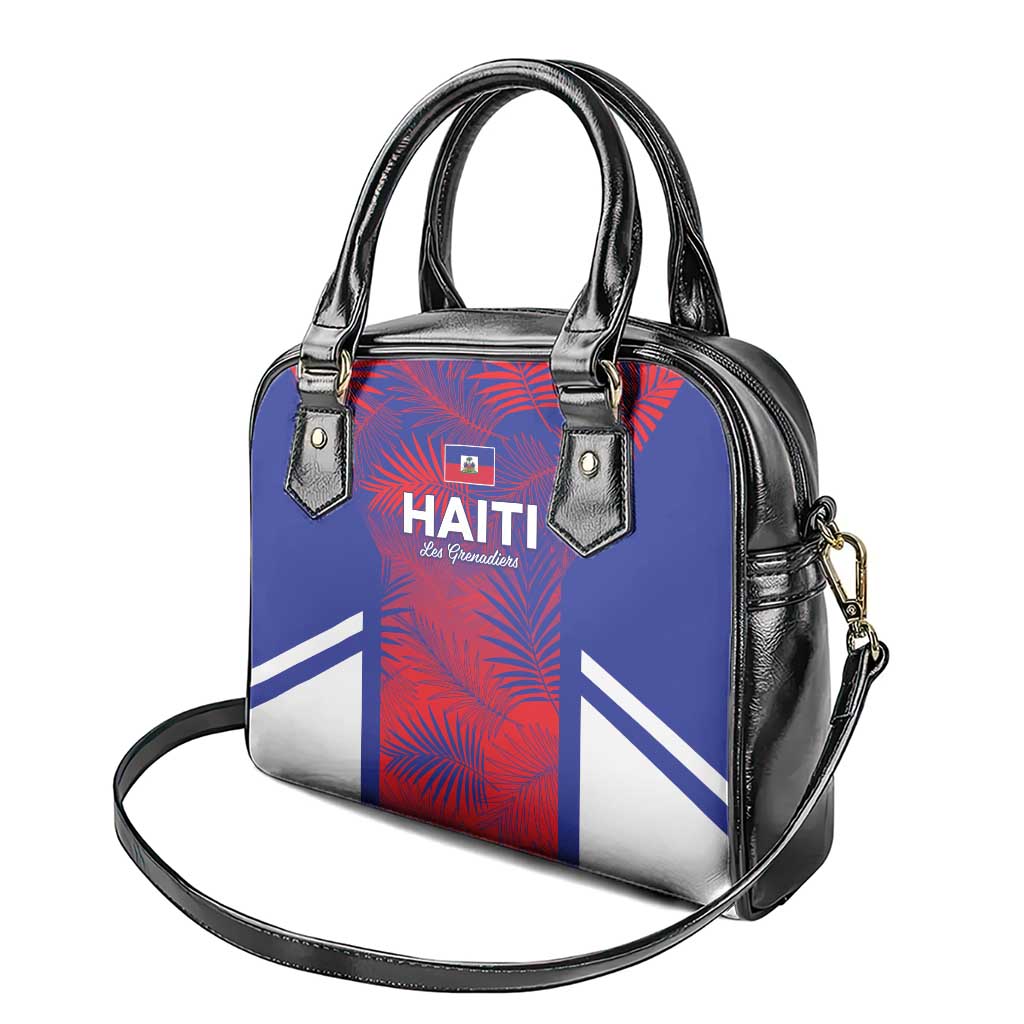 Les Grenadiers Haiti Football Shoulder Handbag Tropical Vibes - African Pride