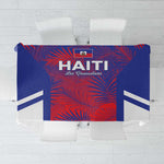 Les Grenadiers Haiti Football Tablecloth Tropical Vibes - African Pride