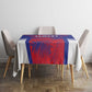 Les Grenadiers Haiti Football Tablecloth Tropical Vibes - African Pride