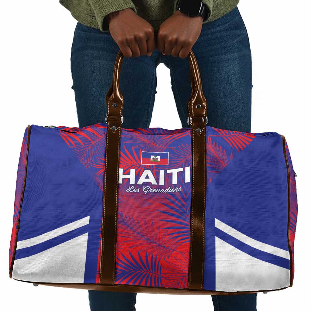 Les Grenadiers Haiti Football Travel Bag Tropical Vibes