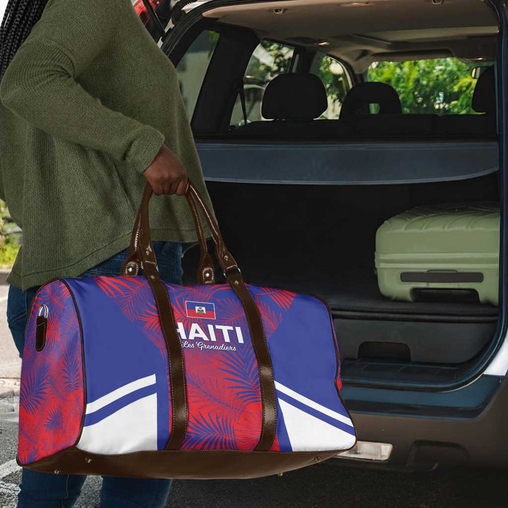 Les Grenadiers Haiti Football Travel Bag Tropical Vibes