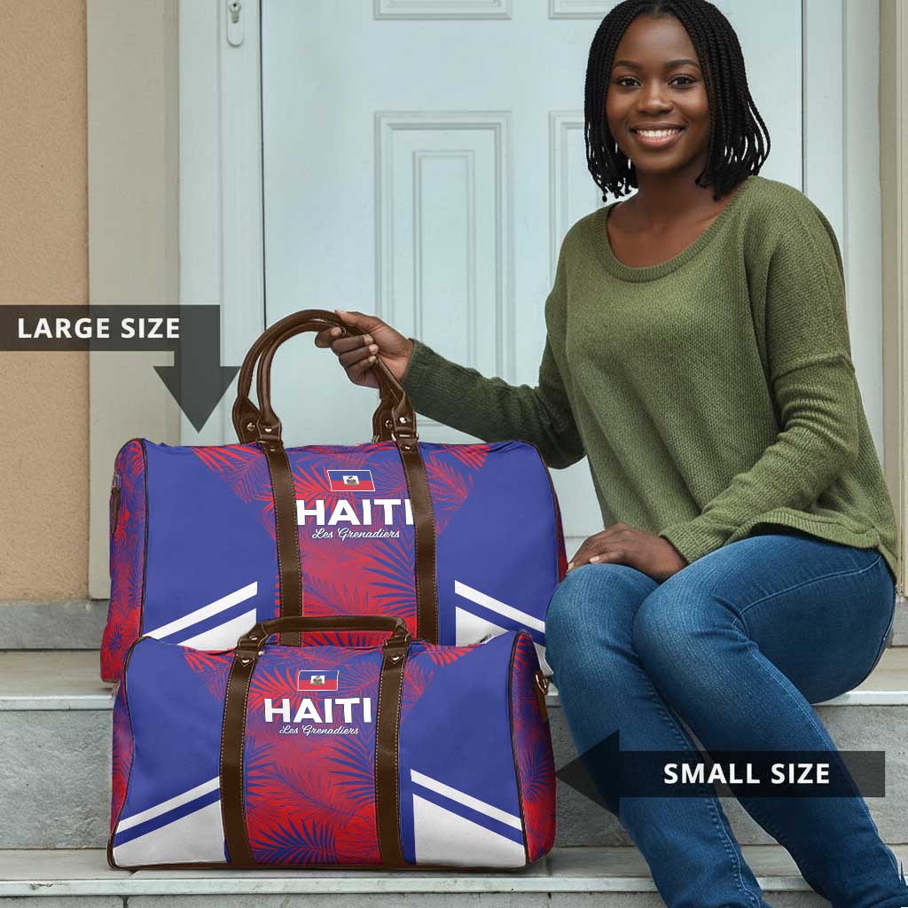 Les Grenadiers Haiti Football Travel Bag Tropical Vibes