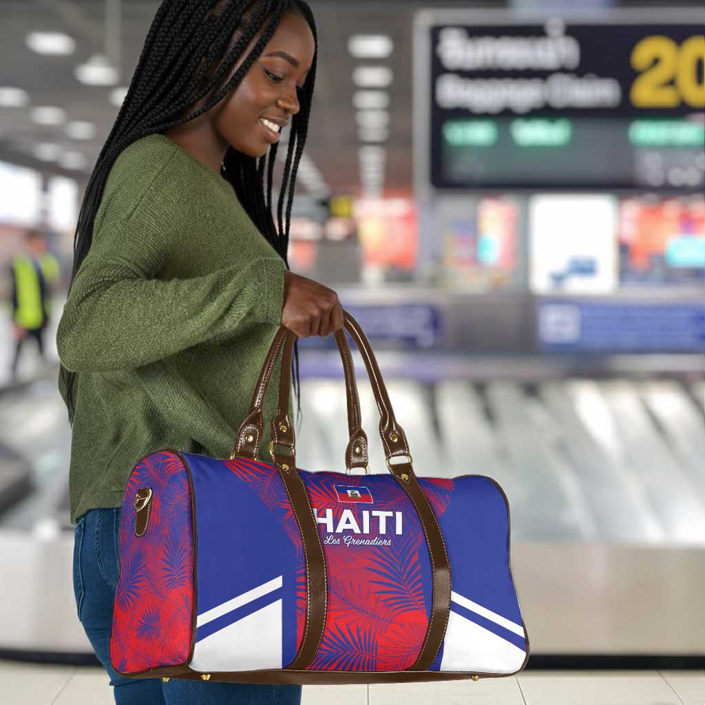 Les Grenadiers Haiti Football Travel Bag Tropical Vibes