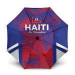 Les Grenadiers Haiti Football Umbrella Tropical Vibes