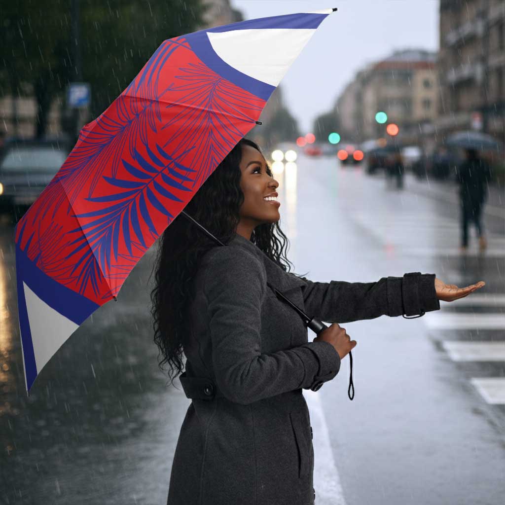 Les Grenadiers Haiti Football Umbrella Tropical Vibes