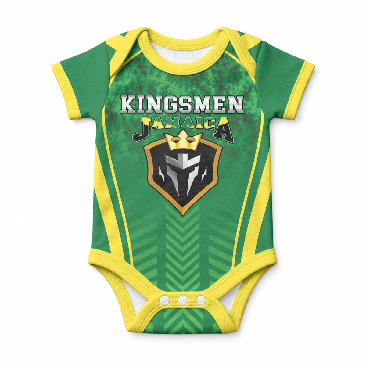 Custom Jamaica 2026 Cricket Baby Onesie Go Champions