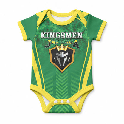 Custom Jamaica 2026 Cricket Baby Onesie Go Champions