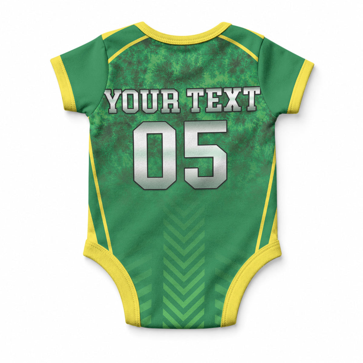 Custom Jamaica 2026 Cricket Baby Onesie Go Champions