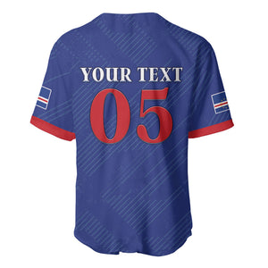 Custom Cape Verde Football Baseball Jersey Blue Sharks Still Undefeated