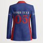 Custom Cape Verde Football Blazer Blue Sharks Still Undefeated