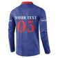 Custom Cape Verde Football Button Sweatshirt Blue Sharks Still Undefeated