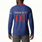 Custom Cape Verde Football Button Sweatshirt Blue Sharks Still Undefeated