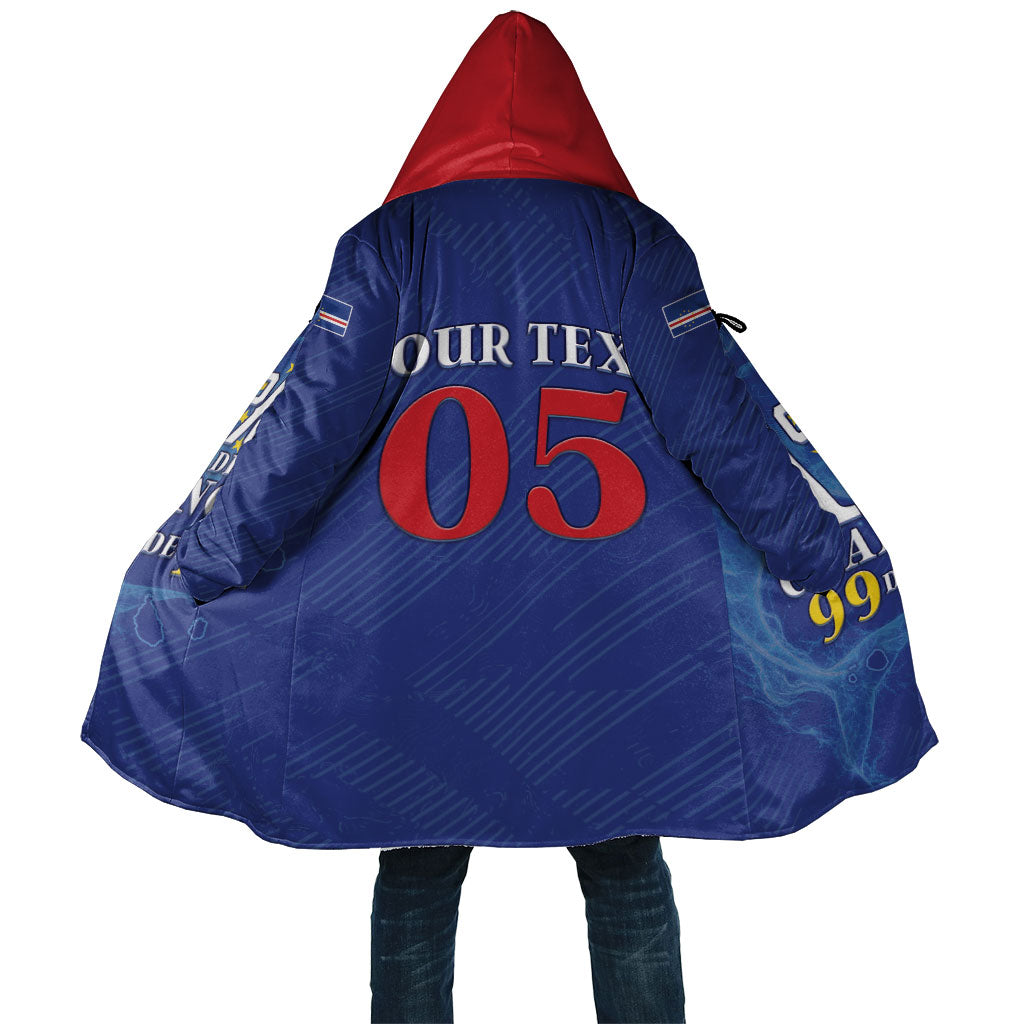Custom Cape Verde Football Cloak Blue Sharks Still Undefeated