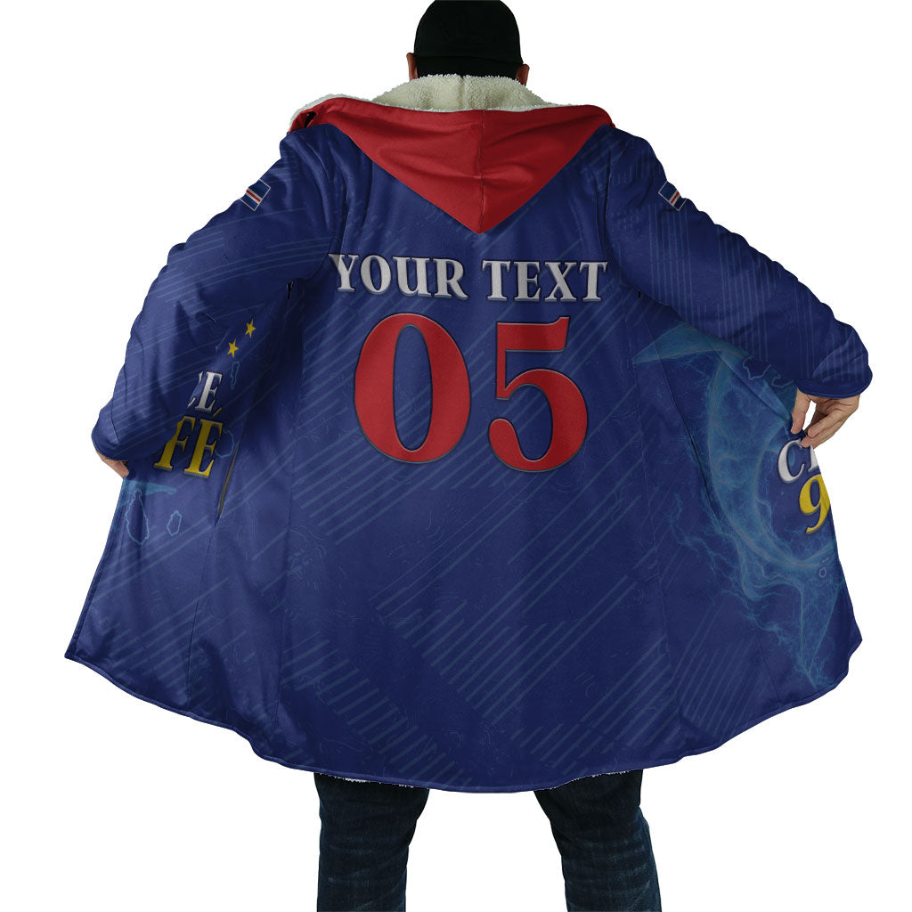 Custom Cape Verde Football Cloak Blue Sharks Still Undefeated