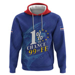 Custom Cape Verde Football Hoodie Blue Sharks Still Undefeated