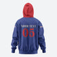 Custom Cape Verde Football Hoodie Blue Sharks Still Undefeated