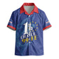 Custom Cape Verde Football Kid Hawaiian Shirt Blue Sharks Still Undefeated